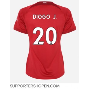 Liverpool Diogo Jota #20 Hemma Matchtröja Dam 2022-23 Kortärmad